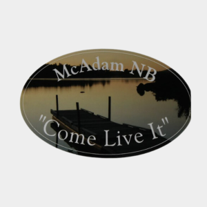 McAdam NB Sticker - "Come Live It!"